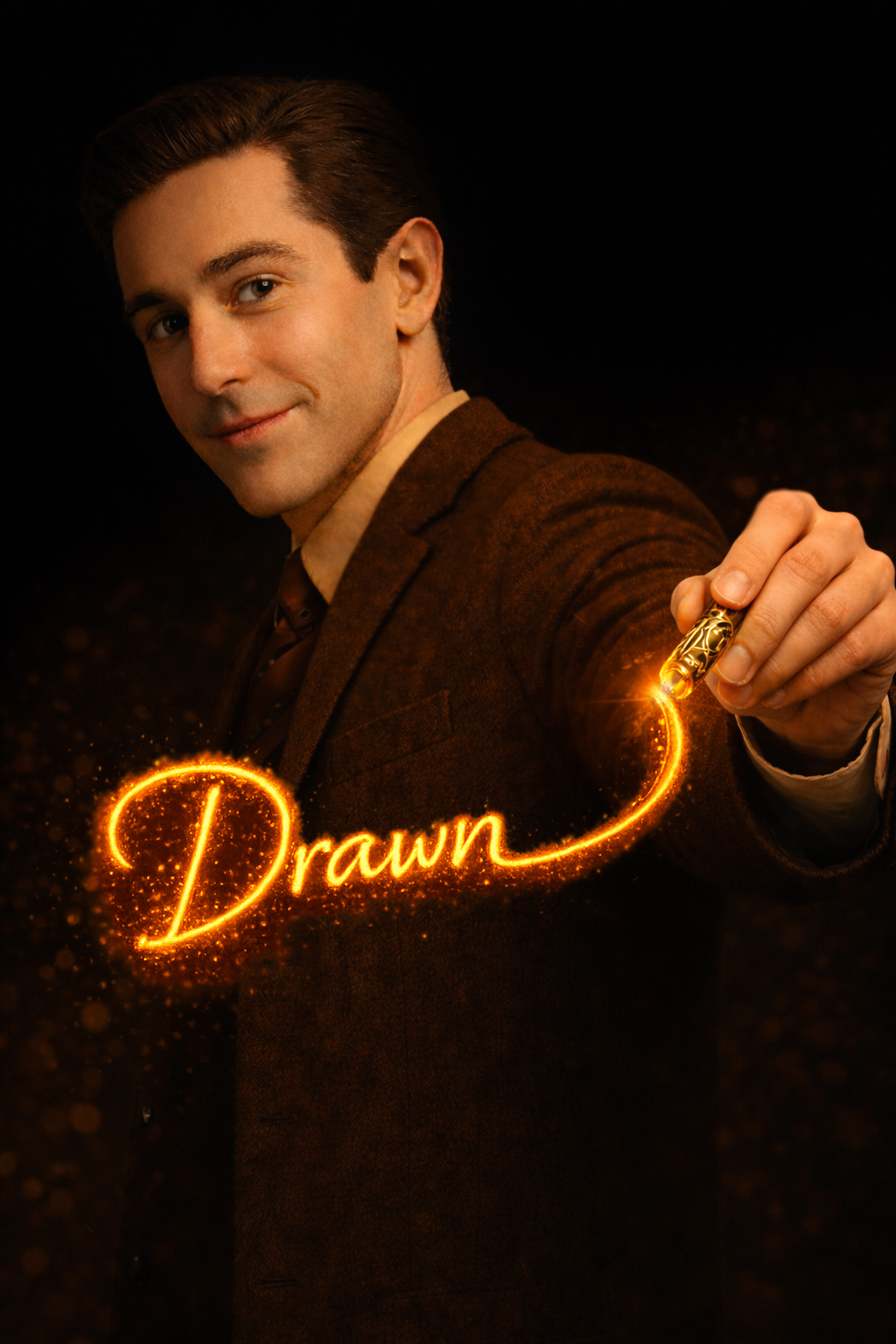 Will writing the Drawn title in glowing ink